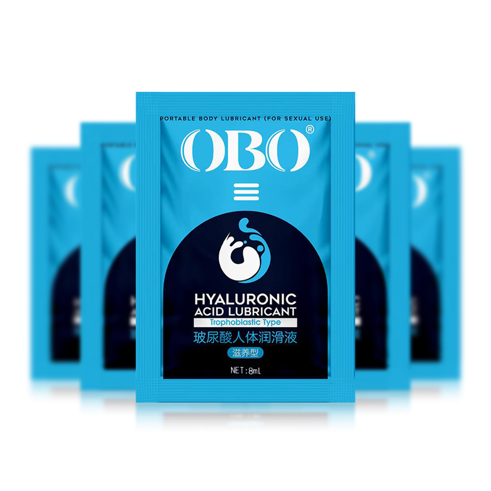 Lubricante OBO, lubricante para el cuerpo humano, bolsa de 8ml, lubricante de ácido hialurónico, artículos para adultos, artículos de diversión, pequeños regalos
