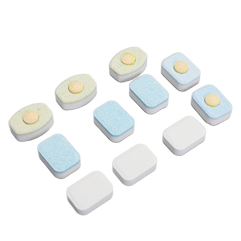 跨境Temu TikTok洗碗块清洁片洗碗机专用泡腾片三合一餐具洗涤块|undefined