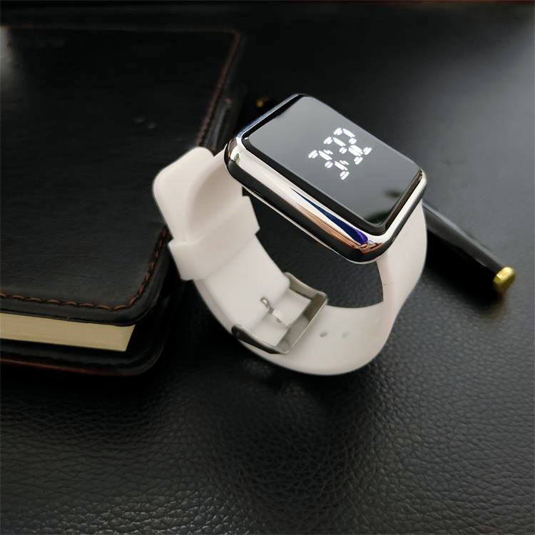 Trend electronic fashionable square swiss watch for men and women
