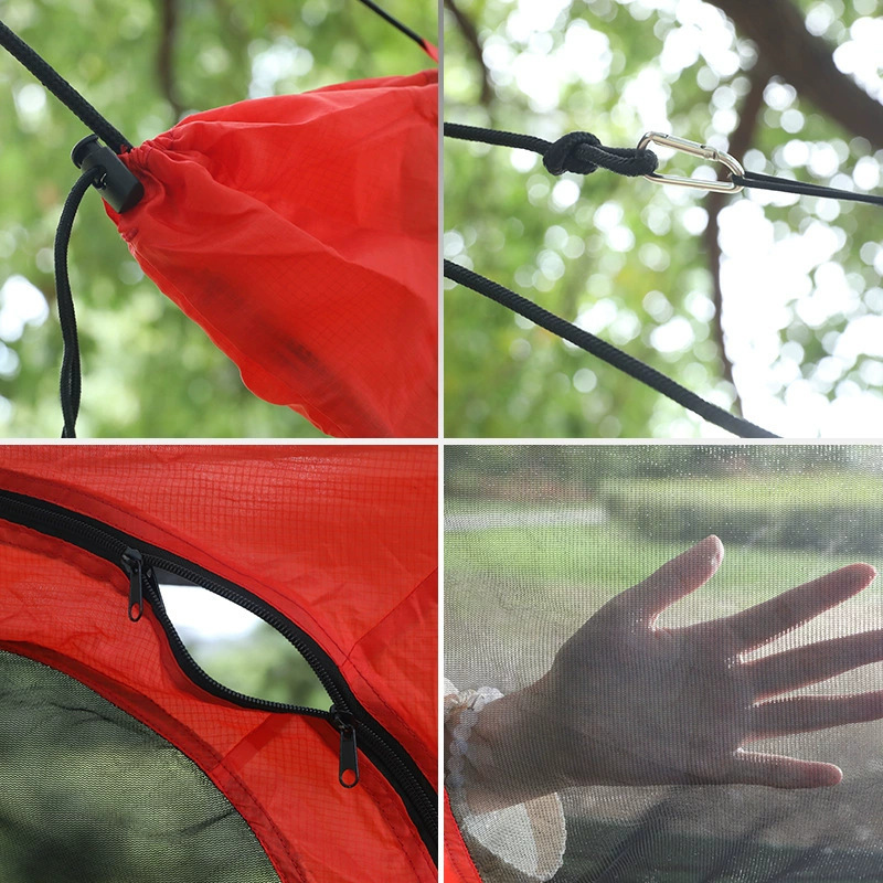 Fábrica de suministro directo de nuevo tipo separación mosquito cubierta accesorios de hamaca universal acampamiento al aire libre red de insectos vendida por separado