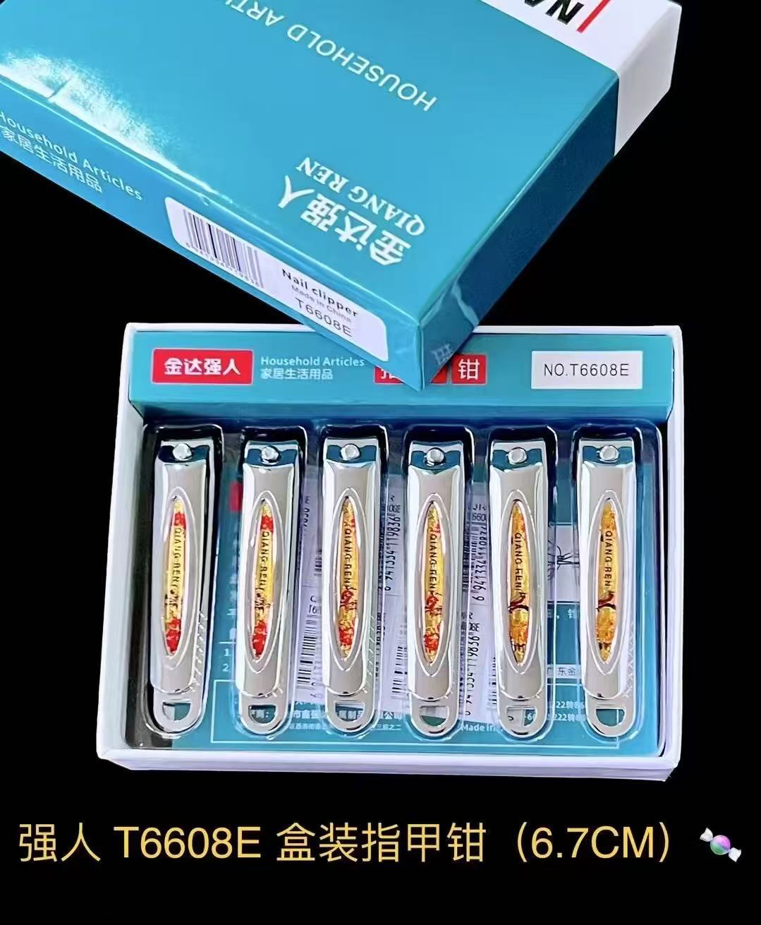 Cuchillos de uñas Jinda Strong 100 cortadores de uñas grandes, medianos y pequeños, cortaúñas de boca plana y cortaúñas de boca oblicua al por mayor