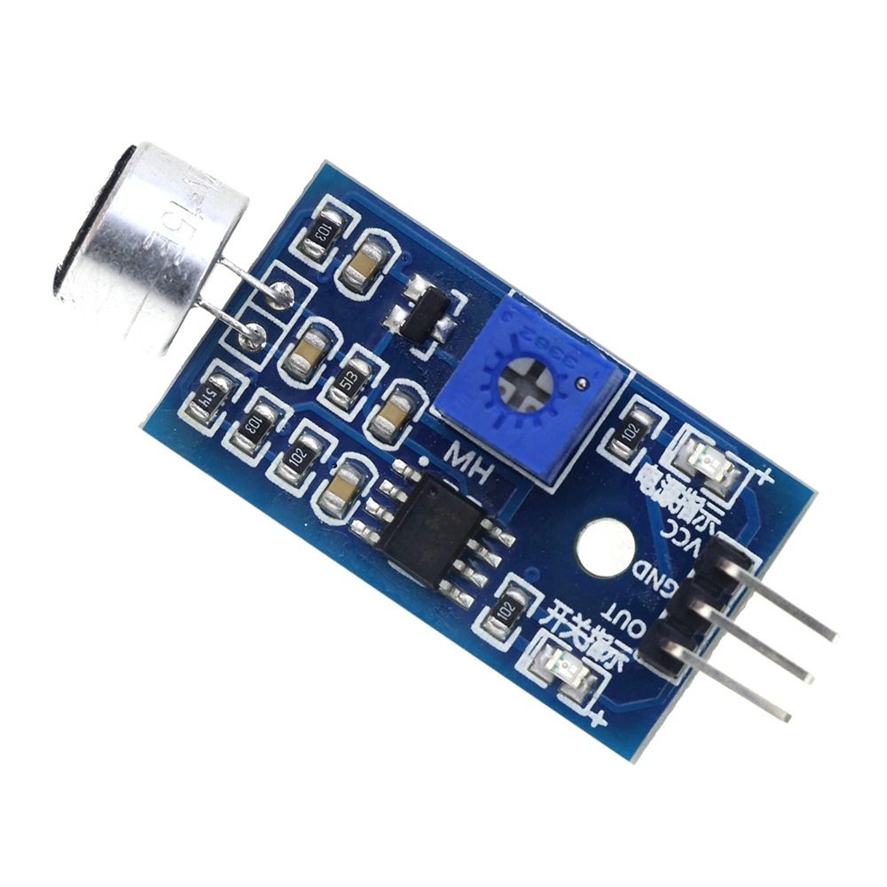 Свисток голосового управления микрофонный модуль звуковой датчик модуль обнаружения звука звуковой модуль