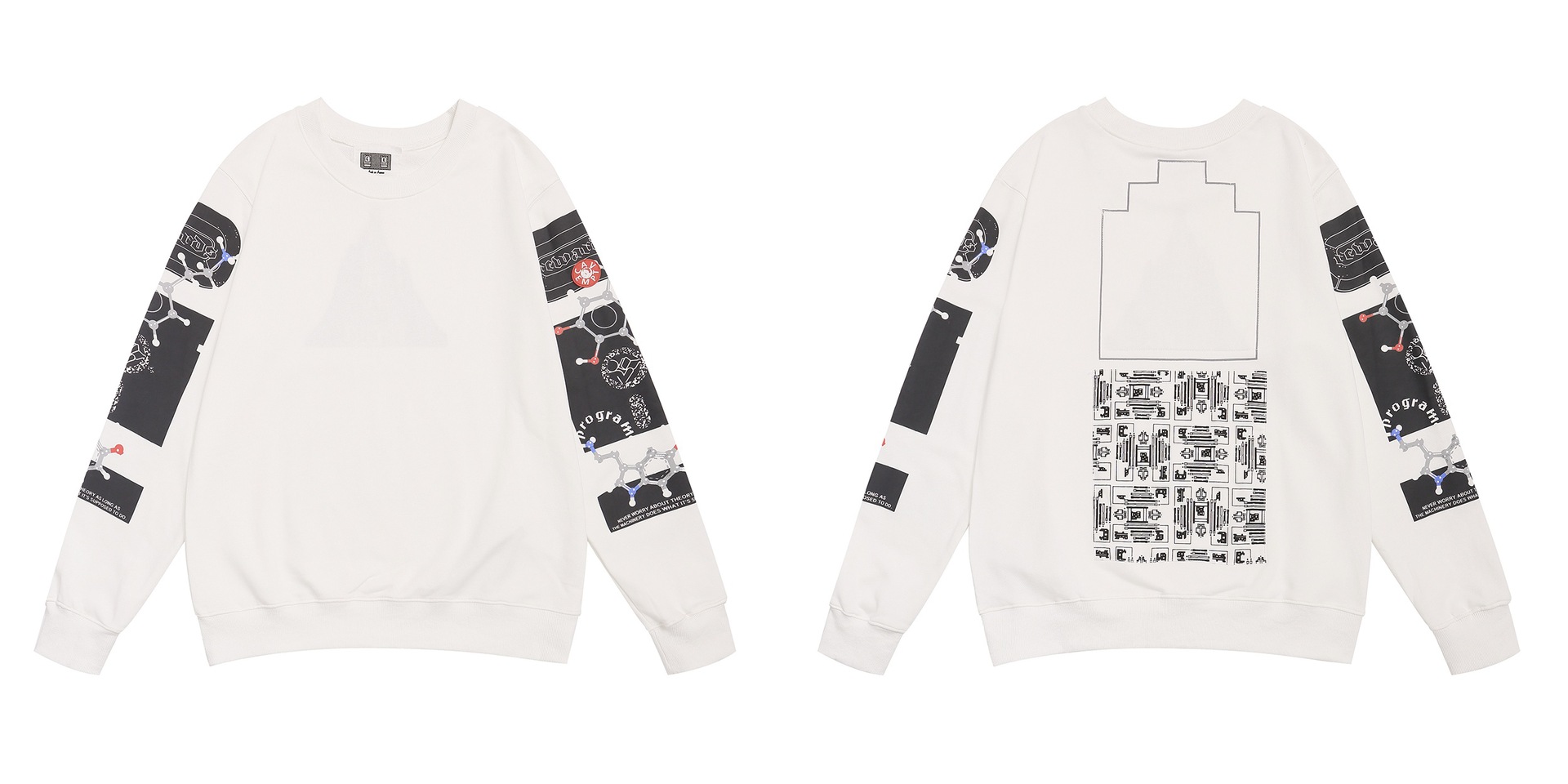 Cav Empt Sweatshirt Conscious Organ White