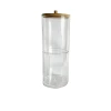 Upper and lower combination—cylindrical bamboo cover