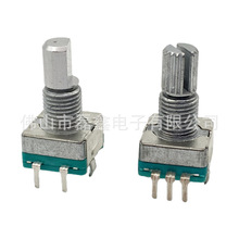 源头厂家直供EC11旋转编码器梅花柄/半轴柄音响数字电位器带开关