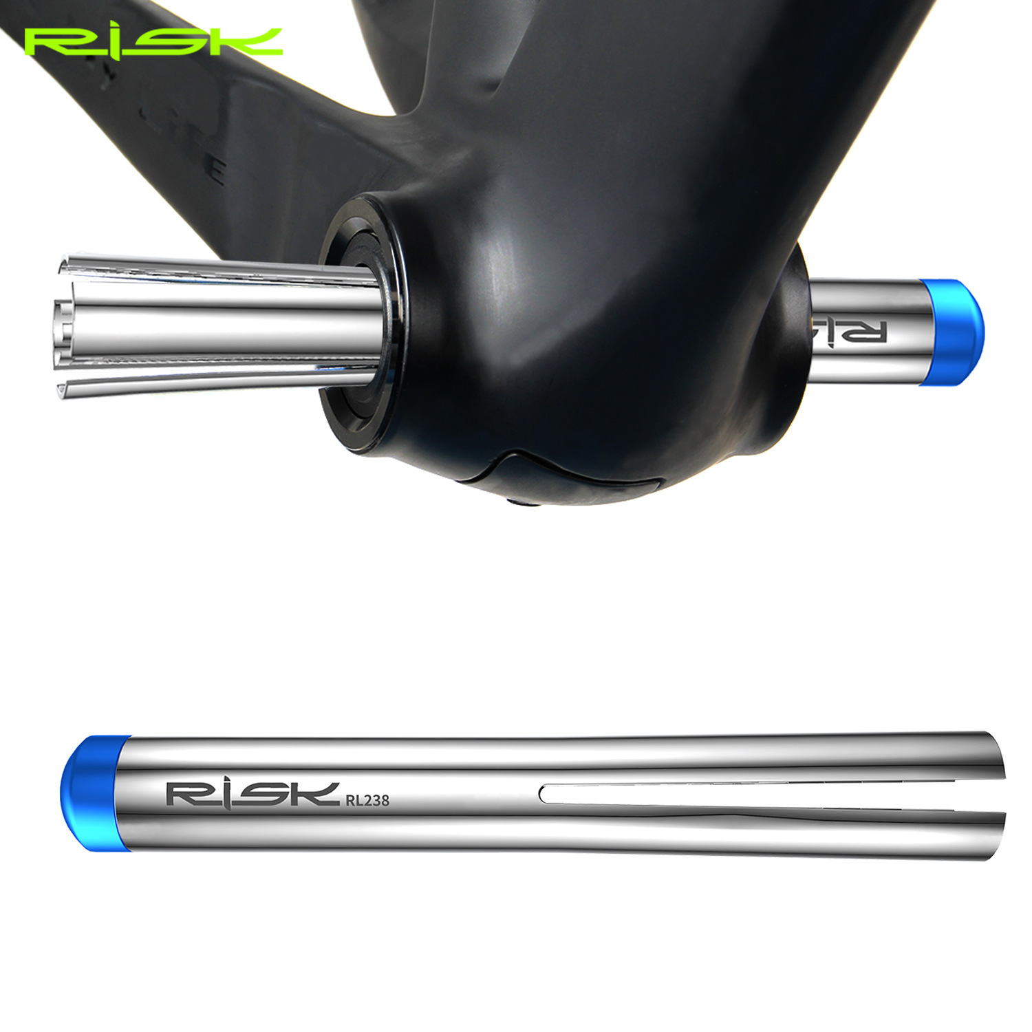 RISK Hollow Middle Shaft Removal Tool Press-in Middle Shaft BB86 PF30 BB92 Cone Crank Removal