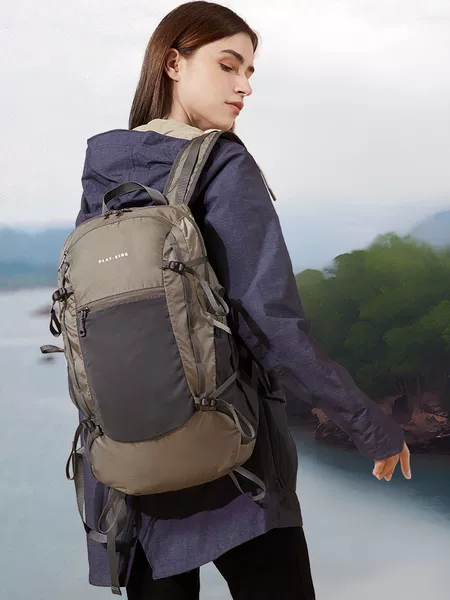 Outdoor Multifunctional Lightweight Water-Repellent Hiking Backpack, Sports Portable Hiking Ultra-Light Foldable Backpack