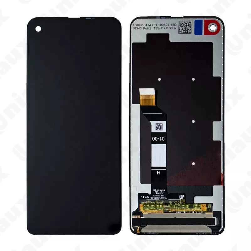 Applicable to Motorola Moto One Vision Screen LCD Interior and Outer Screen with Frame Assembly LCD