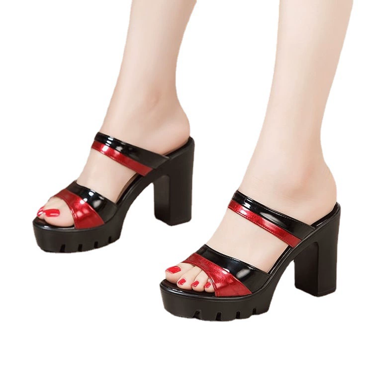 High slippers, footwear, slide, 2022 collection