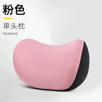 lumbar support for all seasons, Waist support - one-cherry-blossom-pink-headrest
