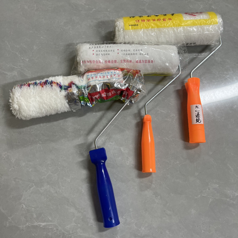 Fábrica al por mayor sin ángulo muerto Pelo Largo cepillo pintura unpowerroller cepillo de fusión caliente cepillo de construcción