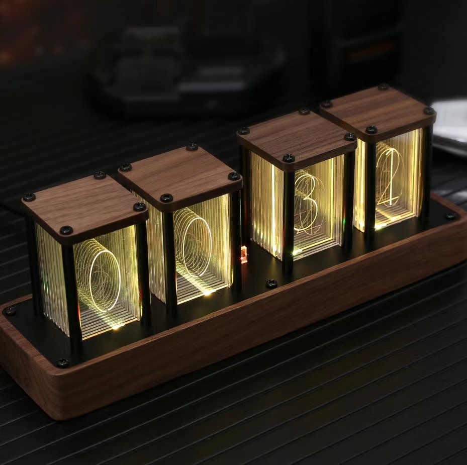 Pseudo-nixie Tube Clock