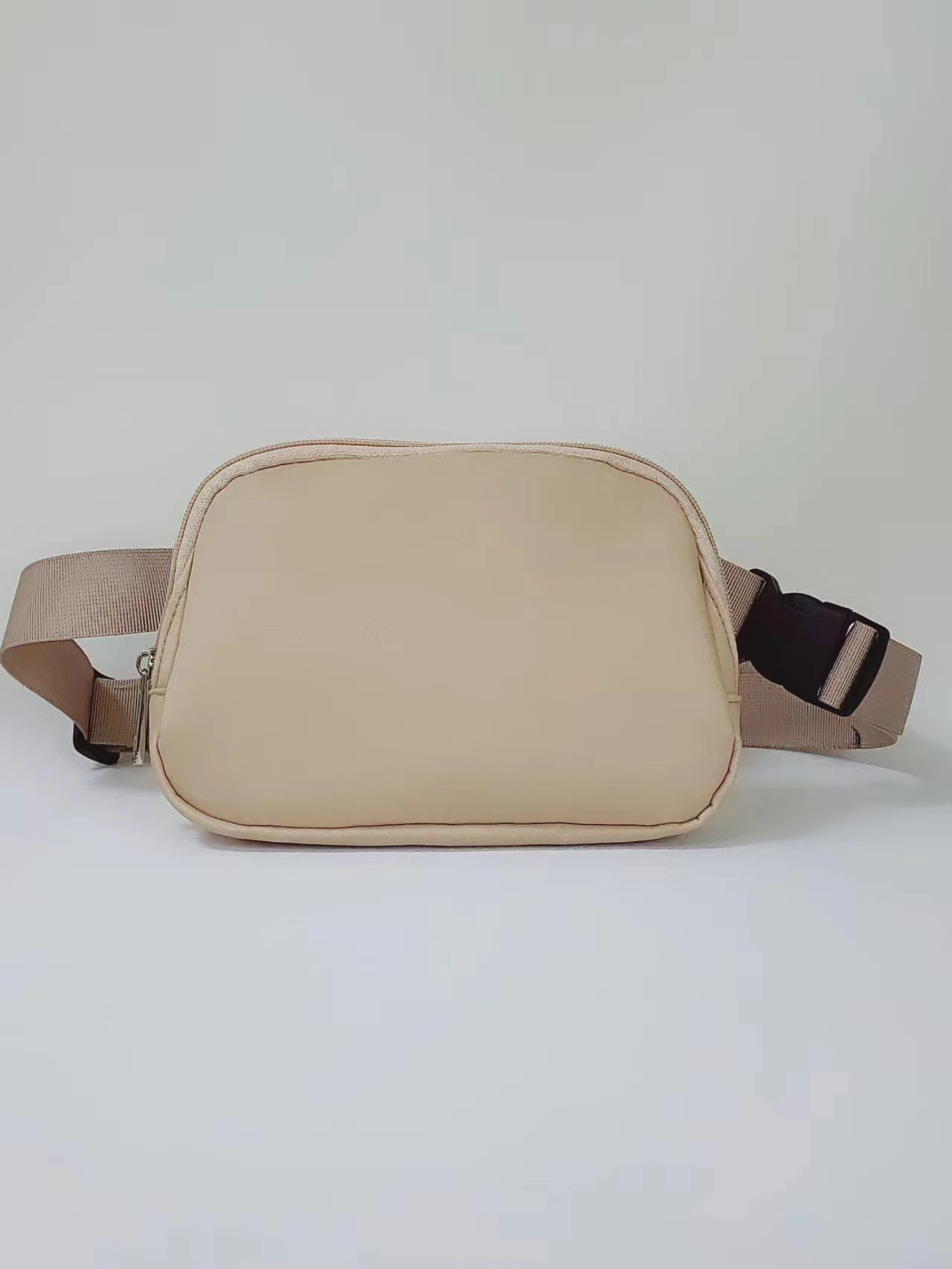 187g Weight Nylon Lining Material Zipper Closure Type Nylon Material Solid Color Pattern Candy Color Design Small Size Solid Color Nylon Waist Bags 6