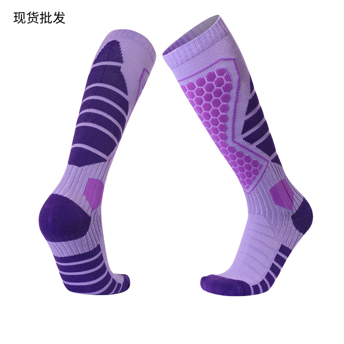 Ski non-slip children's keep warm socks, increased thickness