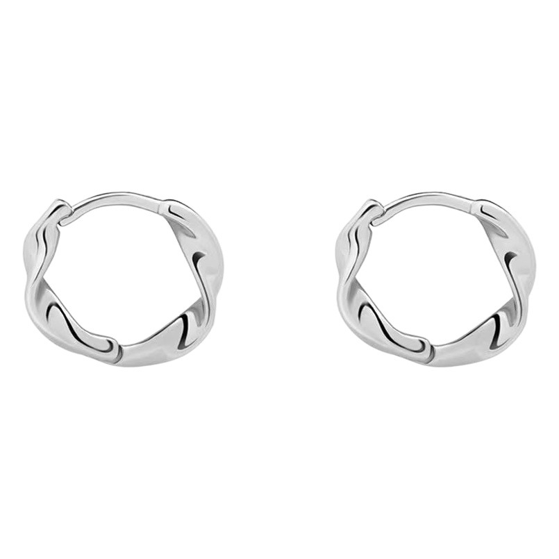 Mobius anillo de la oreja nicho femenino hebilla de la oreja no hay necesidad de recoger los pernos para dormir Corea del Sur temperamento Internet celebridad pendientes de moda