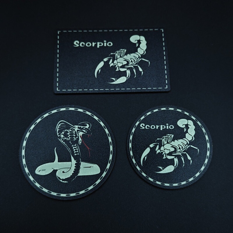 Pvc Armband Velcro Luminous Reflective Scorpio Identification Badge Morale Badge Cross-Border Supply Outdoor Badge Pvc Armband Velcro Luminous Reflective Scorpio Identification Badge Morale Badge Cross-Border Supply Outdoor Badge