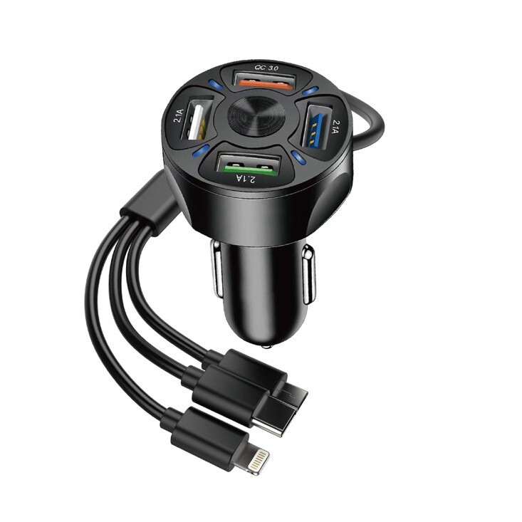 Q5 Bluetoothトランスミッター 車載MP3 FMカーステレオ Bluetoothカーチャージャー TFカードUディスクプレーヤー 海外で人気商品|undefined