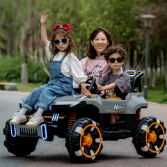 Child Electric Car Can Sit On Four-Wheel Drive Remote Control Off-Road Car Can Sit Adults Dual Baby Toy Kids Car