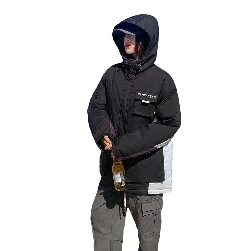 2024 otoño y invierno hombres y mujeres chaqueta de algodón de asalto chaqueta de algodón de trabajo al aire libre ocio suelto chaqueta de algodón gruesa chaqueta de algodón