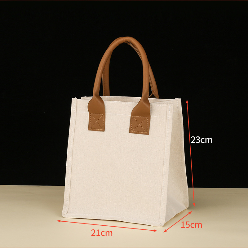 Portátil de cuero: 21*23*15; yute