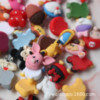 Cartoon resin with accessories, small bell, children's hair rope, hairgrip, set, transport, handmade