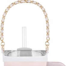 Stanley新款硅胶水杯提手 适用于8-40oz水杯挂绳 水瓶便携手提带