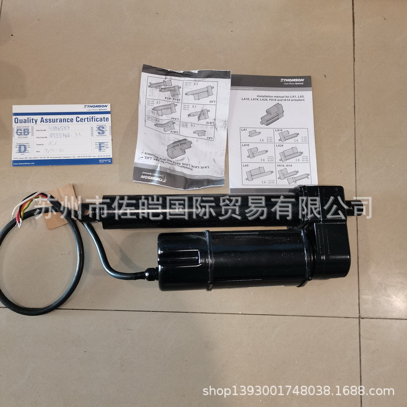THOMSON品牌原装电动推杆 A12-05B5-A08MOB型号LINEAR ACTUATOR