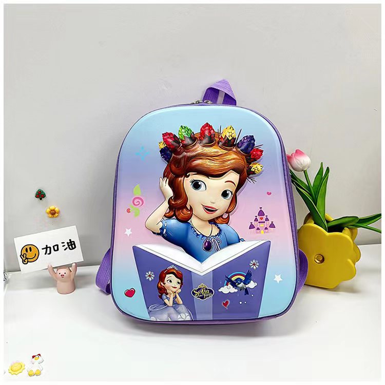 Nueva mochila de jardín de infantes, mochila para bebé ultraligera, mochila pequeña portátil para niños de 3 a 6 años, diseño de dibujos animados, clase media