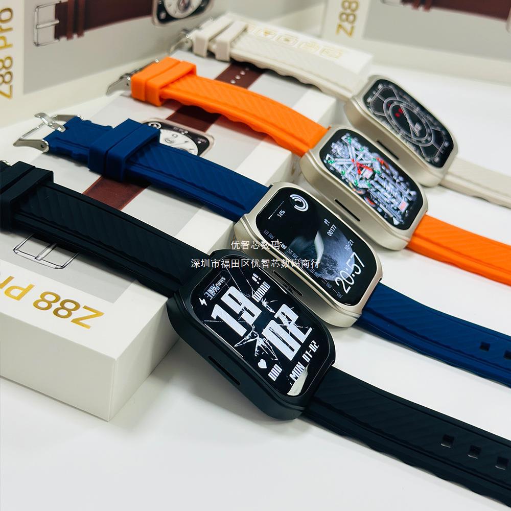 Z88Pro reloj inteligente 3D pantalla curva transfronteriza OA88 pulsera deportiva de lujo ligera
