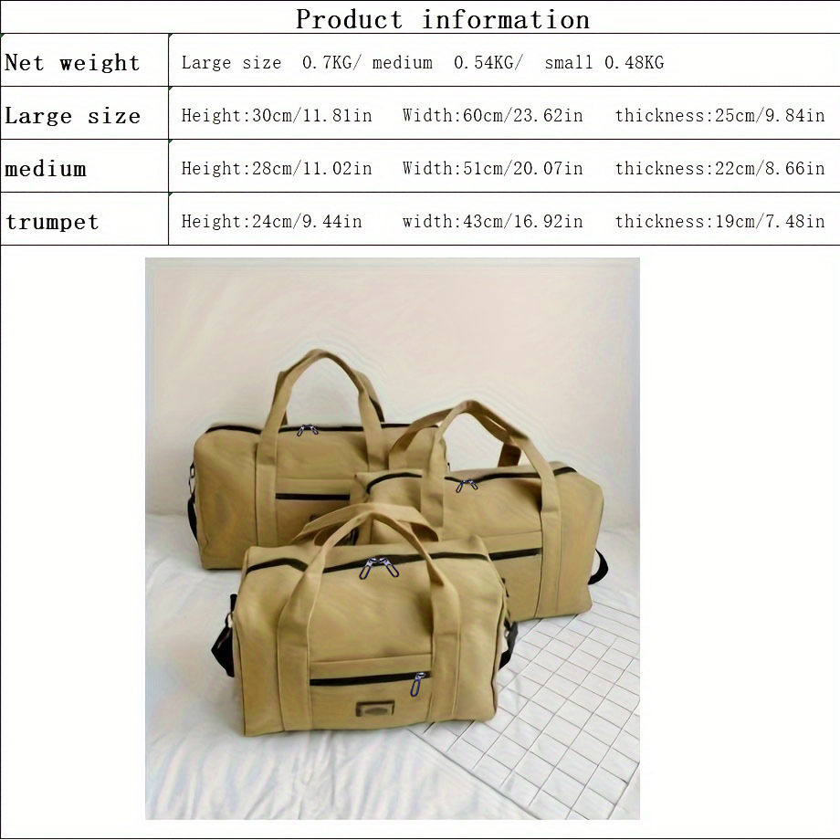 Bolsa de viaje al aire libre para hombres bolsa de lona portátil bolsa de equipaje portátil bolsa de almacenamiento para imprimir LOGO kit al por mayor