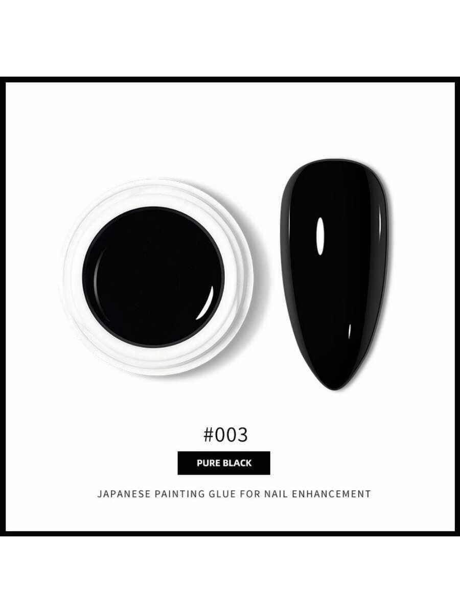 Fototerapia de uñas japonés enlatado de uñas pegamento pintura pegamento micro-tallado pegamento de uñas 6-color transfronterizo fábrica al por mayor