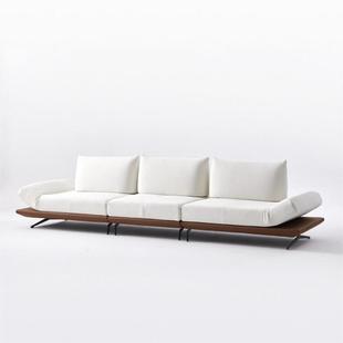 Modern Minimalist Smart Island Sofa Living Room Italian Multi-function Rotating Adjustable Modular Fabric Sofa