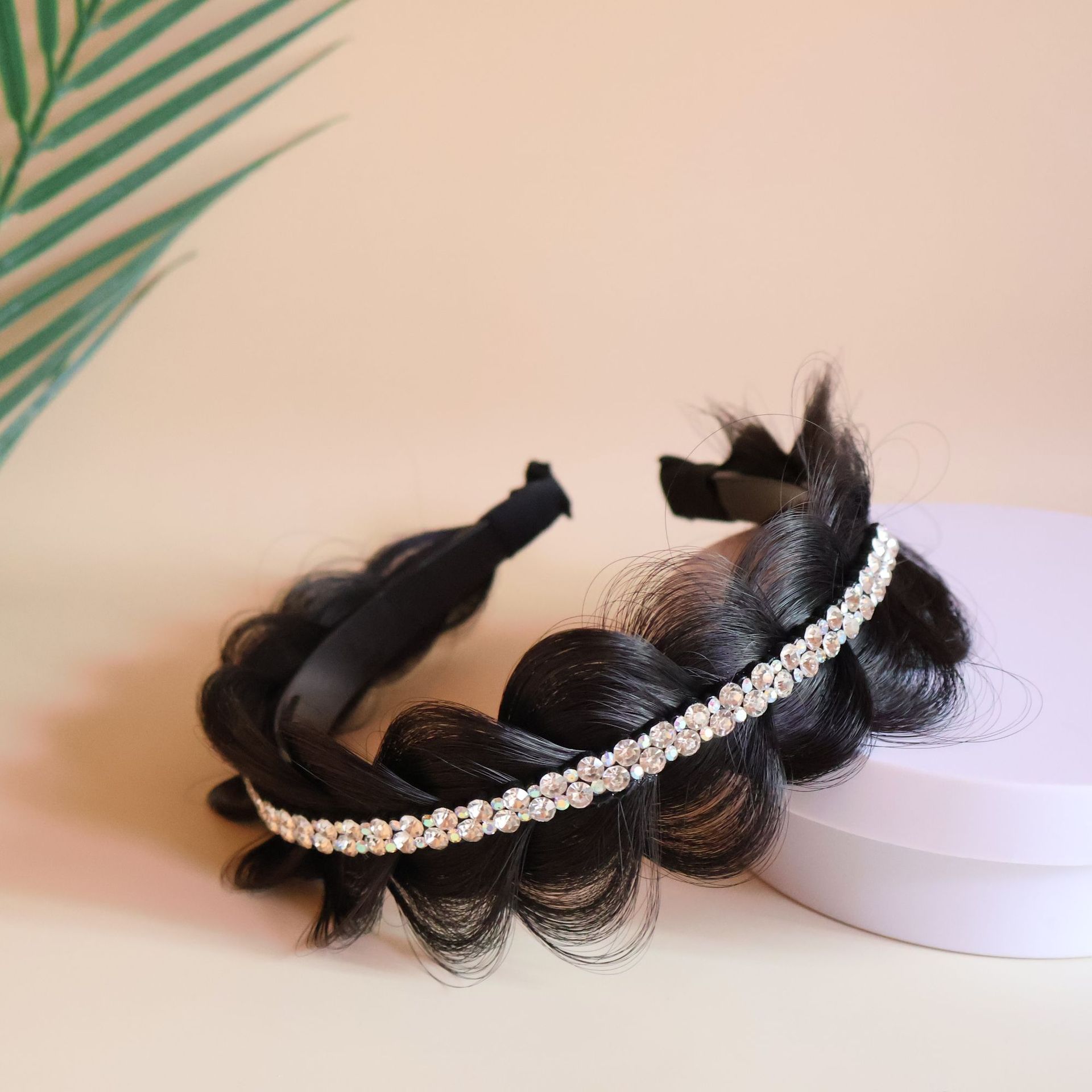 【大小钻款白钻】哑光丝棕黑色