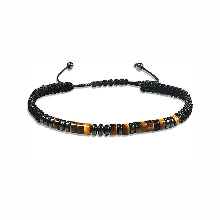 Simple Style Crack natural stone Handmade Bracelets 1 Piece