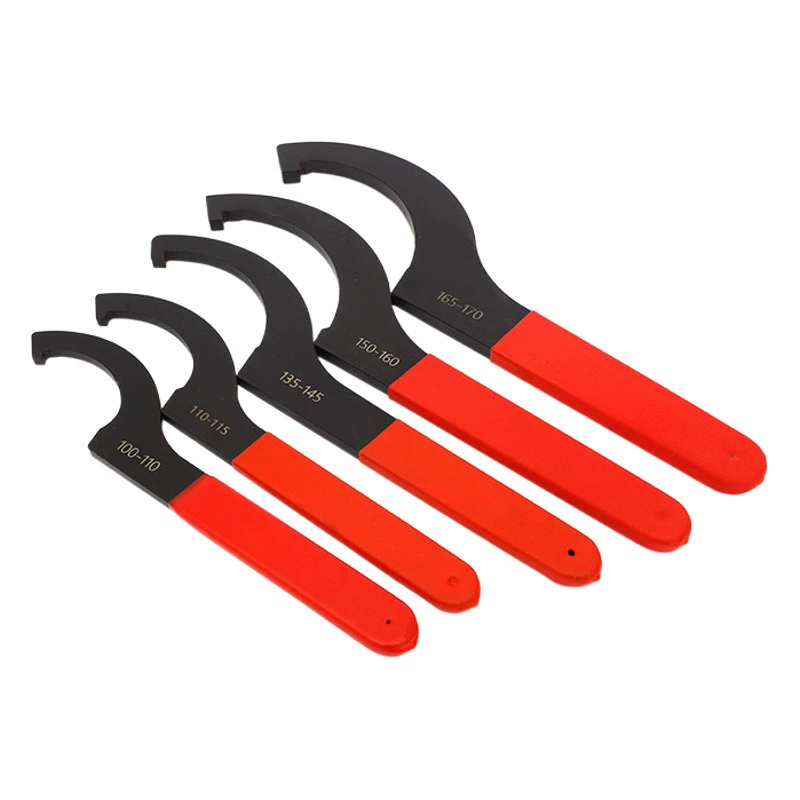 Ключ с крючком, гаечный ключ в форме полумесяца, оптовый набор, гаечный ключ с крючком, полные модели, прямые поставки с фабрики, чернение