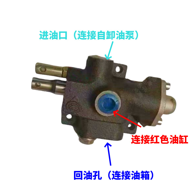 Gasoline Tricycle Transmission Shaft Type Hydraulic Self-Unloading Dump Truck Modification Kit Accessories New Mechanical Self-Unloading Complete Set