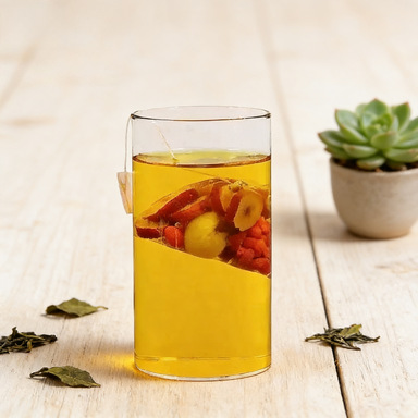 Longan Red Date Goji Rose Tea Bags 5g x 20 Pyramid Bags Daily Wellness Herbal Blend quality and texture