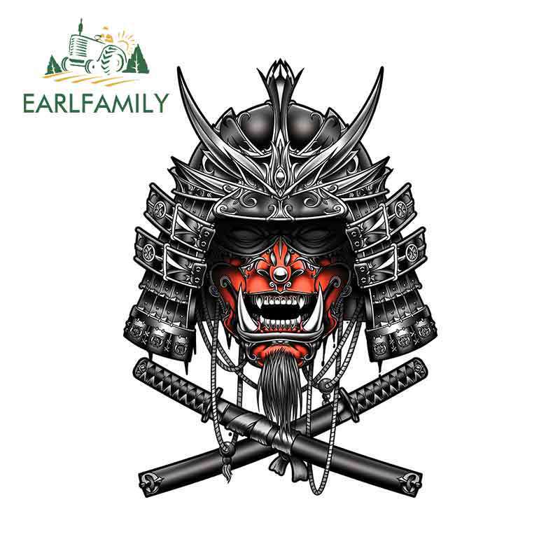 13cm samurai monster car sticker accessories diesel sticker waterproof suitable for JDM VAN RV decoration