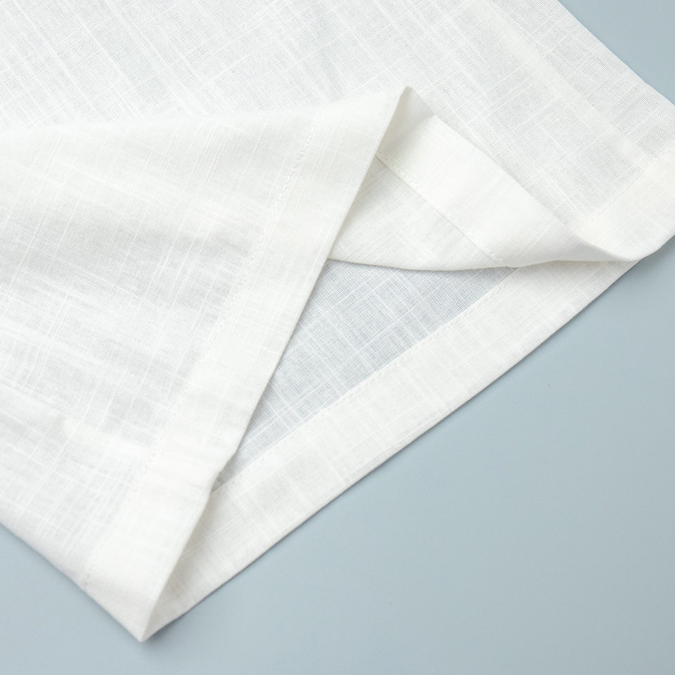 Bộ sơ mi dài tay cổ bẻ phối quần ống rộng dáng suông chất cotton — Màu cà phê, Màu cà phê nhạt, Màu kaki, Màu mơ chi tiết 47