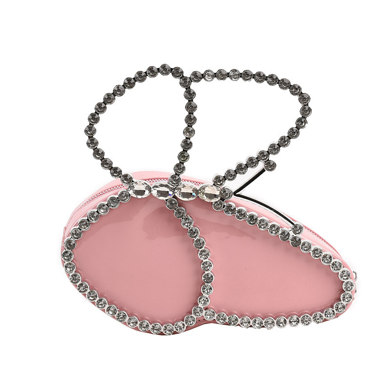 Pochette da sera a farfalla con cristalli borsa elegante donna_voghion.com