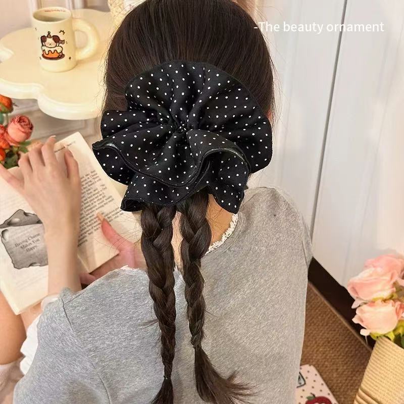 5802 4겹 도트웨이스트 - 블랙 (18cm)