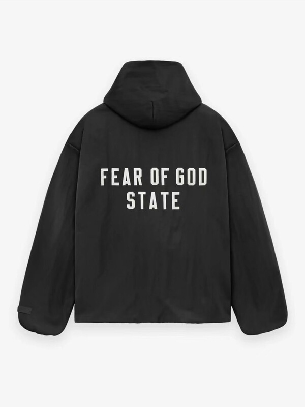 FOG FEAR OF GOD トレンディなベルベットのダブルレタープリントラウンドネックスウェットシャツカジュアルメンズとレディーススウェットシャツ|undefined