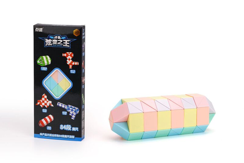 Diansheng 多用途マジック定規マカロンカラー 24 セグメント-240 セグメント教育子供のおもちゃルービックキューブ幼稚園ギフト卸売|undefined