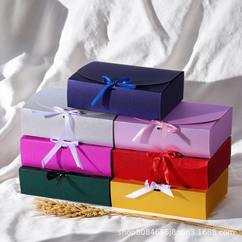 Cross-border best-selling multi-colored matte glitter gift box, perfect for parties, cosmetics, souvenirs, and wedding gifts Cross-border best-selling multi-colored matte glitter gift box, perfect for parties, cosmetics, souvenirs, and wedding gifts