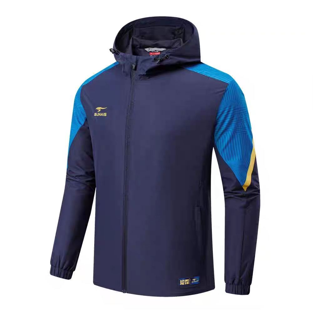 Sunais Shulai Lion Sports Windbreaker Football Training Windproof Raincoat Running Outdoor Training Jacket Jacket