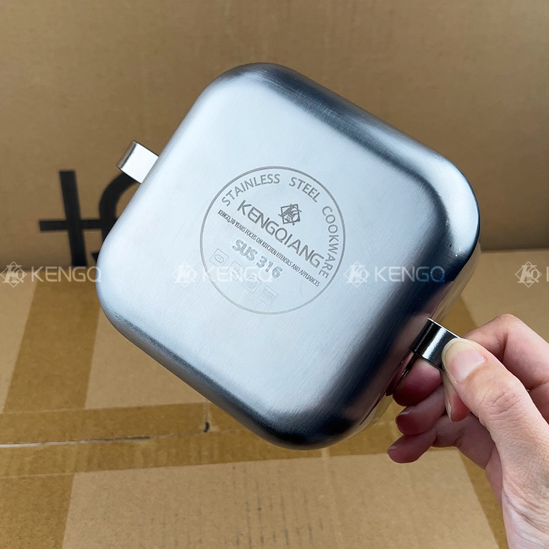 [De alemán] cuenco de acero inoxidable 316, cuenco para comer para bebé de calidad alimentaria, cuenco para huevos y fideos instantáneos con asa, cuenco multiusos