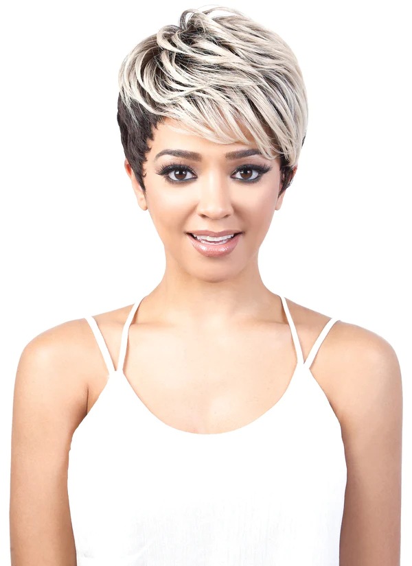 Amazon nueva peluca de moda para mujeres peluca corta de encaje frente peluca derretida línea de cabello