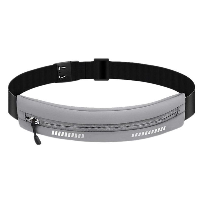 新型ランニングウエストバッグアウトドアスポーツフィットネスバッグ防水超薄型ステルスベルト6.5インチ多機能携帯電話バッグ