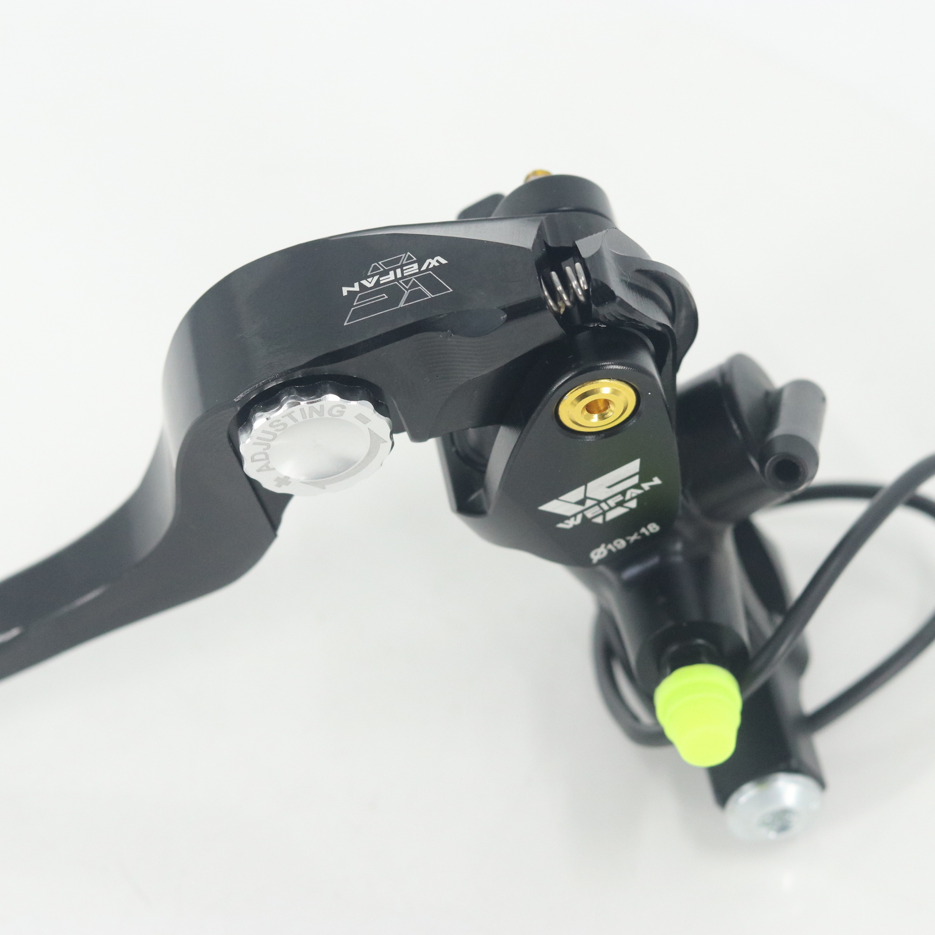 Weifan MOKILA motorcycle disc brake drum brake CNC direct push on pump brake clutch 19RCS large thrust