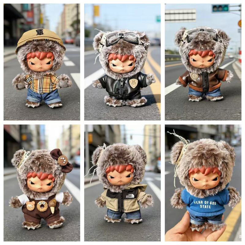 Only Doll Clothes/Ono Hirono Road Diary Plush Doll 17cm Changeable Clothes Overalls Trendy Sweatshirt Only Doll Clothes/Ono Hirono Road Diary Plush Doll 17cm Changeable Clothes Overalls Trendy Sweatshirt